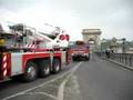 Firefighters in Budapest