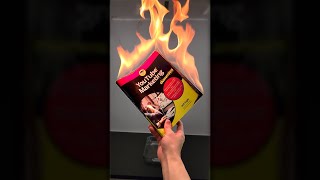 My favorite book is on fire (oh no)