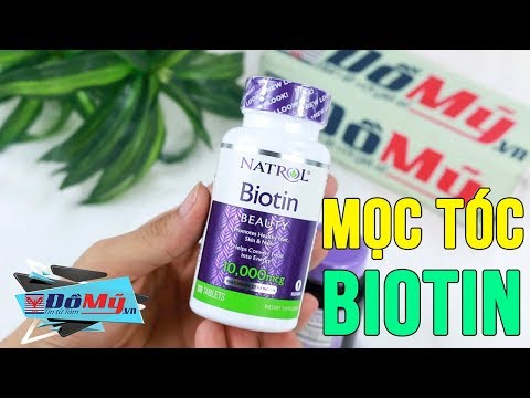 Viên Uống Kích Thích Mọc Tóc Biotin Mẫu Mới Đồ Mỹ .vn