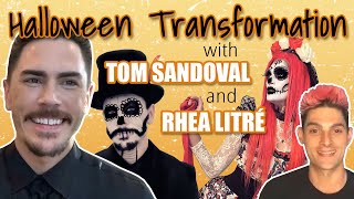 Drag Queen Rhea Litré Transforms Tom Sandoval in Halloween Makeup Tutorial