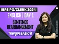IBPS PO & Clerk 2024 | English Sentence Rearrangement Day-1 | By Kinjal Gadhavi