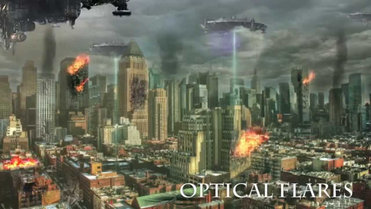 Aliens Attack in New York 2013 - Element 3D - YouTube