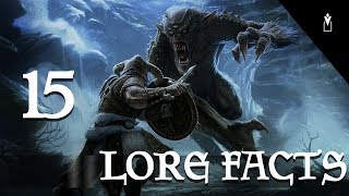 Elder Scrolls : 15 LORE FACTS INSOLITES #2