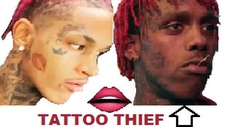 Kyyngg Exposes Famous Dex For Copying His Face Tattoo