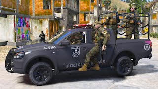 Operação No Alemão Contra Quadrilha Bope Em Confronto Na Favela Pmerj Gta 5 Policial