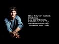 Louis Tomlinson - Just Like you "Lyrics"