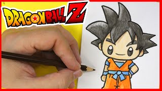 Como Dibujar A Goku Facil Y Kawaii Dibujos Kawaii Fáciles Dibújalo Paso A Paso