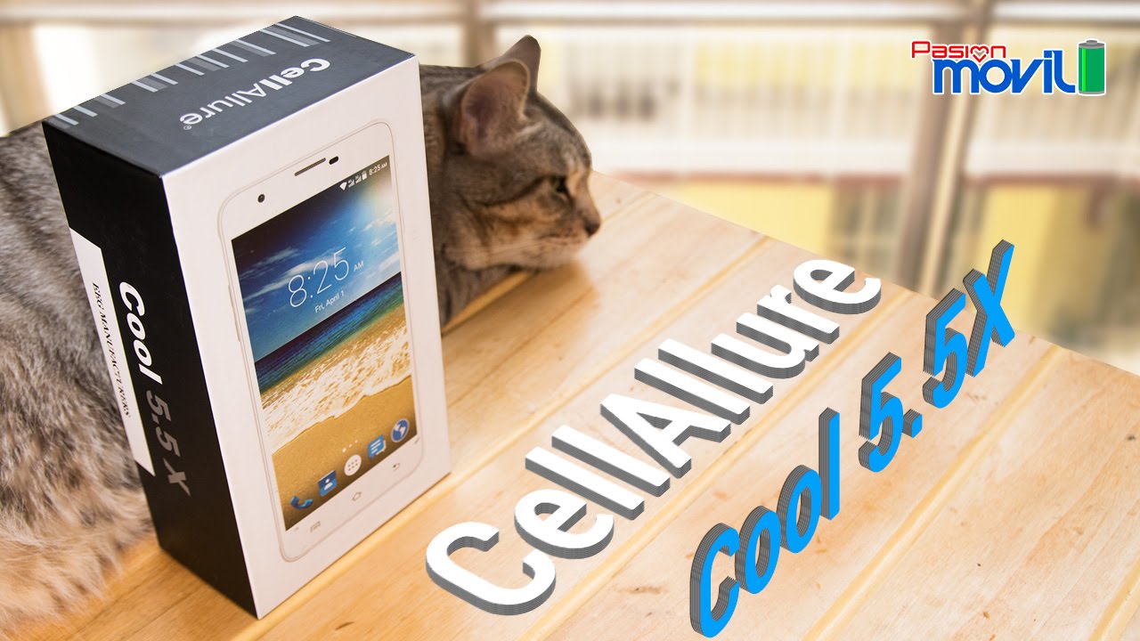 Vídeo: Unboxing del CellAllure Cool 5.5 X