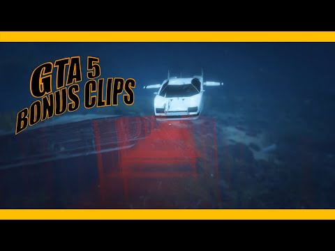 GTA 5 BONUS CLIPS: Funny Moments, Action & Glitches 08 | Season 4 |