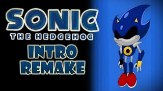 Hyper Metal Sonic Sonic Ova Intro Remake