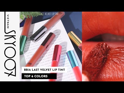 Bbia Last Velvet Lip Tint | Top 6 Màu Son Đáng Mua