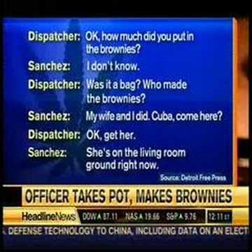 Dumb Cop Brownies
