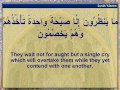 image Surah Yasin Full English Subles