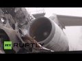 Airplane Graveyard: Donetsk International airport in ruins