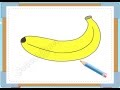 BÉ HỌA SĨ - Thực hành tập vẽ 119: Vẽ quả chuối