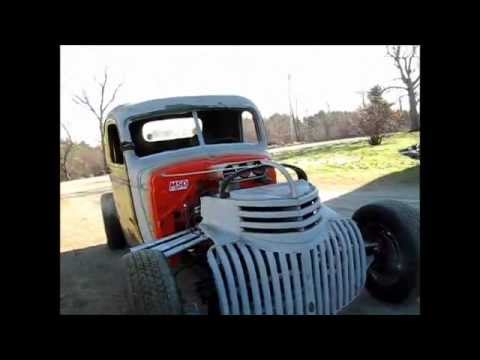 Mike's Ratrod 1941 Chevy Truck first drive