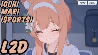 Blue Archive Iochi Mari Sports L2D Eng Sub