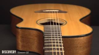 Breedlove Acoustic Guitars: Discovery Concert CE Guitar