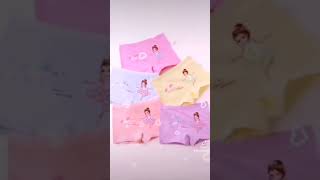 2Pcs Kids Girls Underwear In A Pouch 100% Cotton With Sizes
