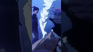 Jinwoo Kill Beast Monarch In Two Strike Solo Leveling