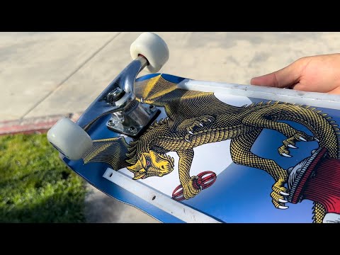 Skating Andy Anderson’s New Skateboard !!! @NkaVidsSkateboarding