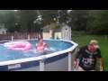 Surprise Pool Dunk