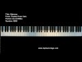Memory Theme From Cats - Piano - Broadway Musical