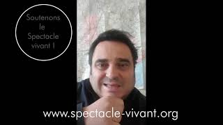 Eric Du Faÿ - Message de soutien aux jeunes artistes du spectacle vivant