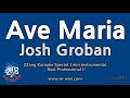 Josh Groban-Ave Maria (1 Minute Instrumental) [ZZang KARAOKE]