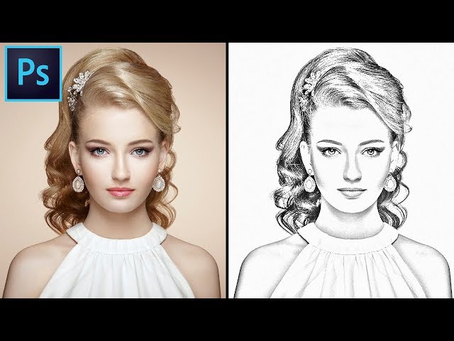Play this video How to convert you Image into A Pencil Sketch in Photoshop. Photoshop Pencil Sketch effect tutorial.