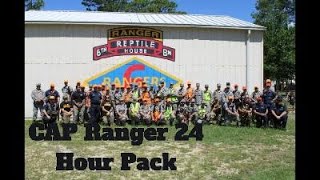 How A Cap Ranger Sets Up His 24 Hour Pack