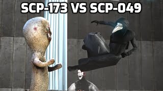 SCP-173 VS SCP-049 [SFM]