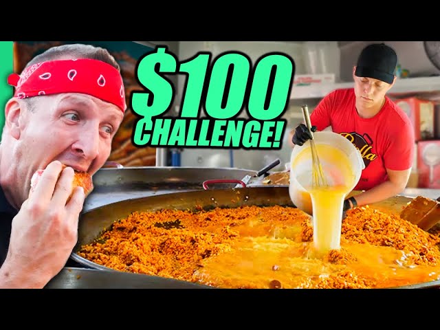 Play this video 100 Food Truck Challenge!! USA39s Street Food of the North!!