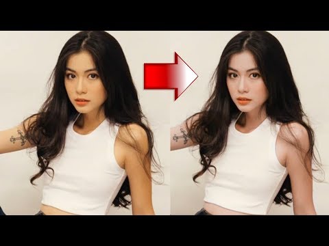 Hướng Dẫn Làm Da Trắng Hồng Bằng Photoshop