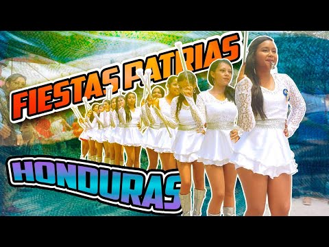Desfiles patrios Honduras 13 de septiembre 2018