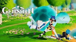 The Hydro Slime Invasion Genshin Impact