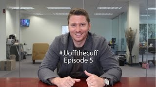 #JJoffthecuff Episode 5: Periscope, what time do I get up & investing in real es