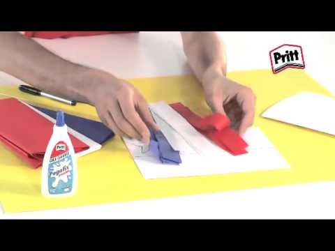 Banderita Chilena - Recicla, Crea y Juega con Pritt - YouTube Banderita Chilena - Recicla, Crea y Juega con Pritt - YouTube