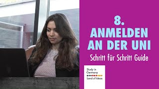 Schritt 8 – Einschreibung durchführen