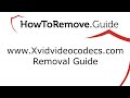 Remove www.Xvidvideocodecs.com Virus