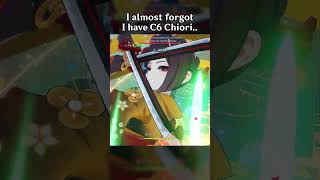 I Almost Forgot I Have C6 Chiori..