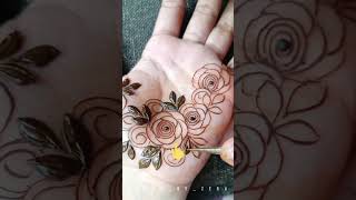 The Most Beautiful Roses Petals Mehndi Designs For Beginners