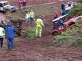 Land Rover - Roll over at the Mendip Challenge 2005