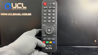 Controle Remoto Para Receptor Htv Box 3 Htv Box 5 Le-7454