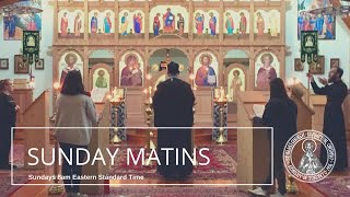Resurrectionnal Matins (Oct 18)