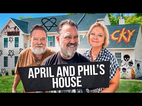 April and Phil Margera's Ultimate House Tour Ft. Bam, Raab, Rake and Frantz