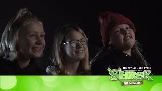 Cos Shrek Cast Interview Young Fiona And Young Shrek