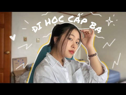 chuẩn bị đi học cấp ba (makeup, hair, outfit) l SonTrangVlog