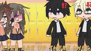 Eyes Are Up There Miss Meme