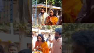 Sobhita Dhulipala And Naga Chaitanya Seeks Blessings In Srisailam Temple With Dad Nagarjuna
